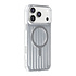 TUNIQ iPhone 18 Pro Max Backcover hoesje - luggage IMD MagSafe - Zilver TUNIQ iPhone 18 Pro Max Backcover hoesje - luggage IMD MagSafe - Zilver