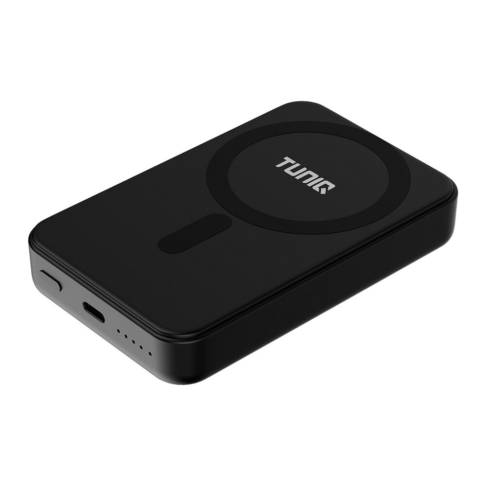 TUNIQ TUNIQ Powerstation - Wireless Powerbank 10000mAH - Schwarz TUNIQ TUNIQ Powerstation - Wireless Powerbank 10000mAH - Schwarz