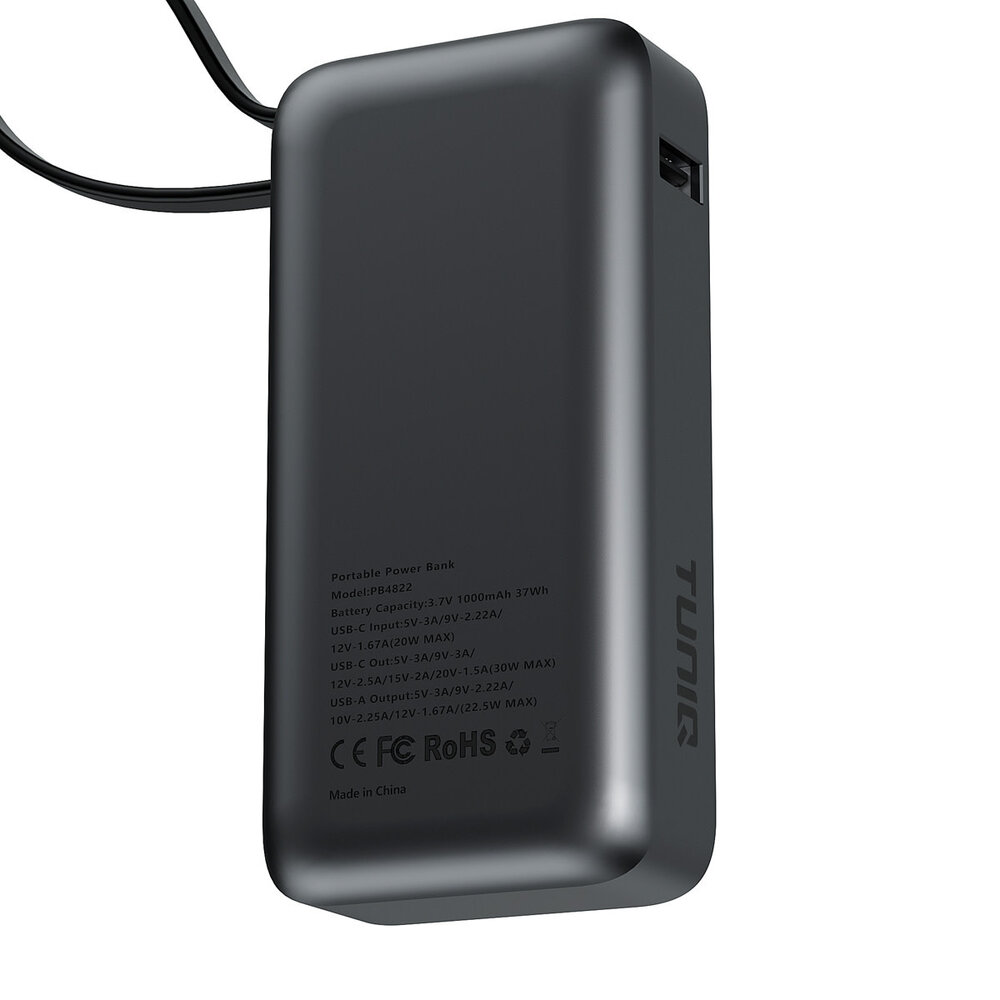 TUNIQ TUNIQ Powerstation - Powerbank - Schwarz TUNIQ TUNIQ Powerstation - Powerbank - Schwarz