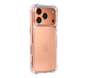 TUNIQ TUNIQ iPhone 18 Pro Backcover hoesje - TPU+PC BackCover Case - Transparant TUNIQ TUNIQ iPhone 18 Pro Backcover hoesje - TPU+PC BackCover Case - Transparant