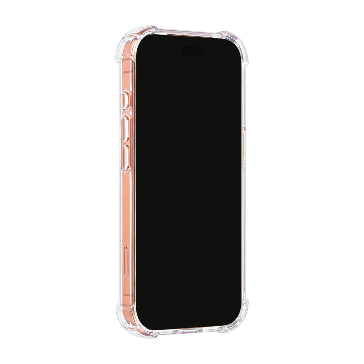 TUNIQ TUNIQ iPhone 18 Pro Backcover hoesje - TPU+PC BackCover Case - Transparant, foto 2 van 3