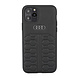 Audi Audi iPhone 12 Mini Backcover hoesje - Audi A6 Serie Genuine Leather - Zwart Audi Audi iPhone 12 Mini Backcover hoesje - Audi A6 Serie Genuine Leather - Zwart