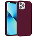 TUNIQ TUNIQ iPhone 13 Pro Back cover coque - Full Silicone - Bordeaux TUNIQ TUNIQ iPhone 13 Pro Back cover coque - Full Silicone - Bordeaux