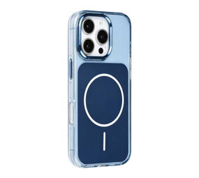 TUNIQ TUNIQ iPhone 16 Pro Back cover coque - MagSafe glossy PC - Bleu