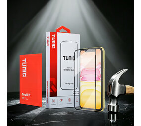 TUNIQ TUNIQ iPhone 11 Display Schutzglas - Box of 10 10D full coverage - Transparent