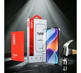 TUNIQ TUNIQ iPhone 14 Screenprotector - Box of 10 10D full coverage - Transparant TUNIQ TUNIQ iPhone 14 Screenprotector - Box of 10 10D full coverage - Transparant