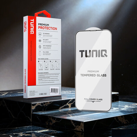 TUNIQ TUNIQ iPhone 14 Screen Protector - Box of 10 10D full coverage - Transparent TUNIQ TUNIQ iPhone 14 Screen Protector - Box of 10 10D full coverage - Transparent