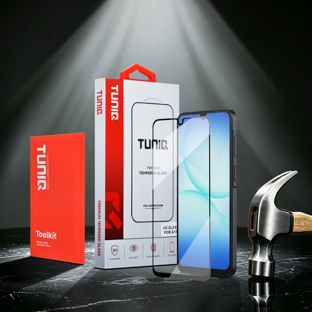 TUNIQ TUNIQ Galaxy A17 Display Schutzglas - Box of 10 10D full coverage - Transparent