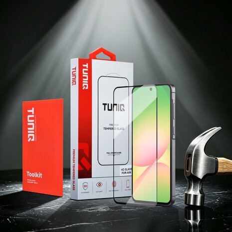 TUNIQ TUNIQ Galaxy A56 Display Schutzglas - Box of 10 10D full coverage - Transparent TUNIQ TUNIQ Galaxy A56 Display Schutzglas - Box of 10 10D full coverage - Transparent