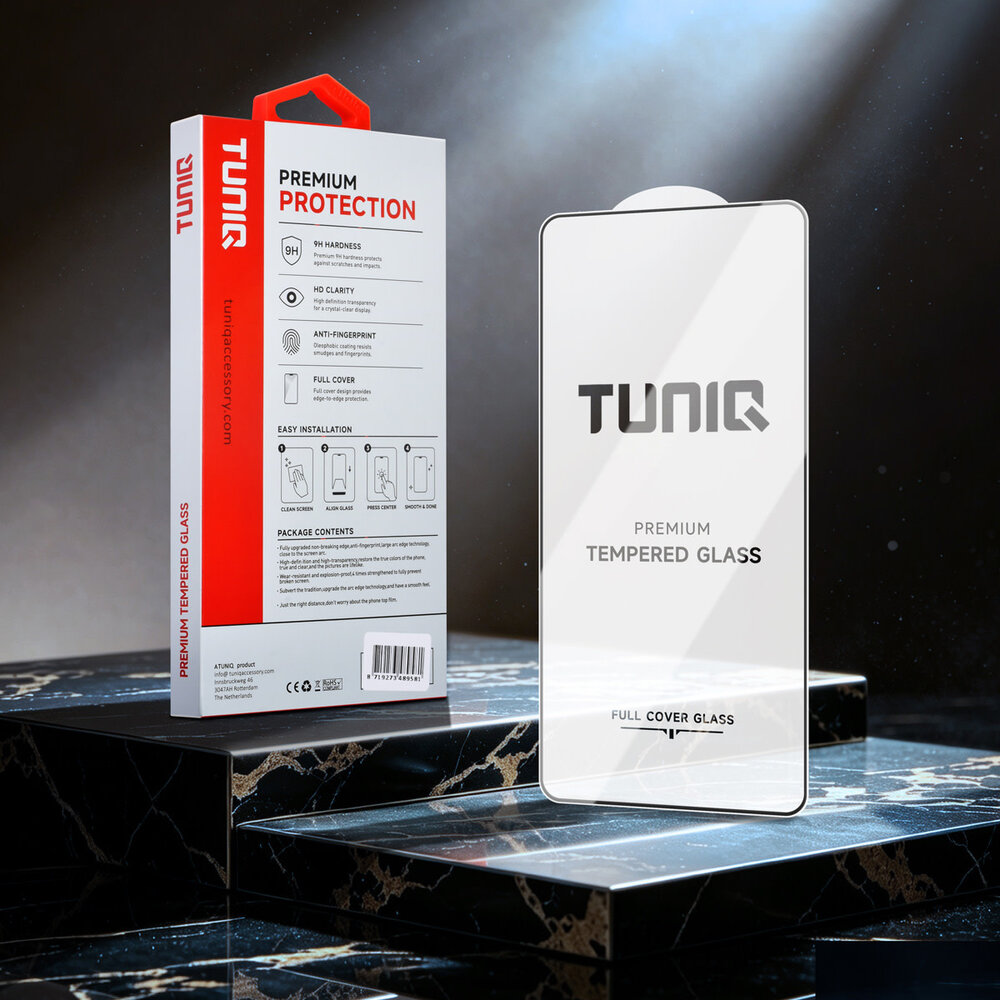 TUNIQ TUNIQ Galaxy S26 Ultra Display Schutzglas - Box of 10 10D full coverage - Transparent