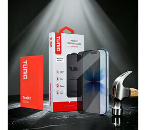 TUNIQ TUNIQ iPhone 17 Display Schutzglas - Box of 10 Privacy full coverage - Transparent