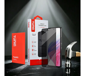 TUNIQ TUNIQ Galaxy A53 5G Protecteur D'écran - Box of 10 Privacy full coverage - Transparent TUNIQ TUNIQ Galaxy A53 5G Protecteur D'écran - Box of 10 Privacy full coverage - Transparent