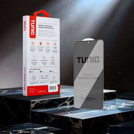 TUNIQ TUNIQ Galaxy S26 Display Schutzglas - Box of 10 Privacy full coverage - Transparent TUNIQ TUNIQ Galaxy S26 Display Schutzglas - Box of 10 Privacy full coverage - Transparent