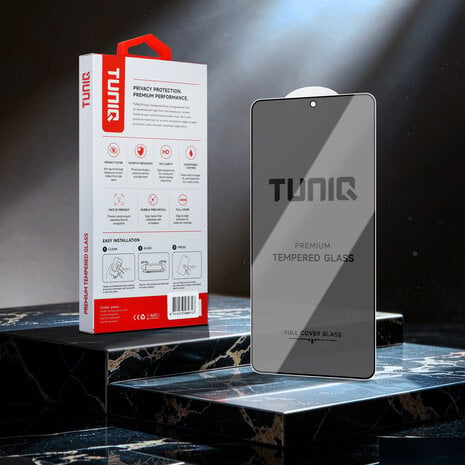 TUNIQ TUNIQ Galaxy S26 Ultra Display Schutzglas - Box of 10 Privacy full coverage - Transparent TUNIQ TUNIQ Galaxy S26 Ultra Display Schutzglas - Box of 10 Privacy full coverage - Transparent