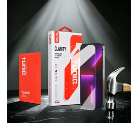 TUNIQ TUNIQ iPhone 13 Pro Max Screenprotector - Box of 10 Privacy full coverage - Transparant TUNIQ TUNIQ iPhone 13 Pro Max Screenprotector - Box of 10 Privacy full coverage - Transparant