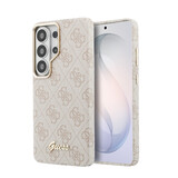 Guess Guess Galaxy S26 Ultra Back cover case - PU 4G Script Metal Logo Magsafe - Pink