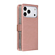 TUNIQ TUNIQ iPhone 18 Pro Max Back cover coque - PU+TPU Booktype Case - Rose Gold TUNIQ TUNIQ iPhone 18 Pro Max Back cover coque - PU+TPU Booktype Case - Rose Gold