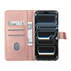 TUNIQ TUNIQ iPhone 18 Pro Max Back cover coque - PU+TPU Booktype Case - Rose Gold TUNIQ TUNIQ iPhone 18 Pro Max Back cover coque - PU+TPU Booktype Case - Rose Gold