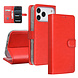 TUNIQ TUNIQ iPhone 18 Pro Max Back cover coque - PU+TPU Booktype Case - Rouge TUNIQ TUNIQ iPhone 18 Pro Max Back cover coque - PU+TPU Booktype Case - Rouge