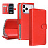 TUNIQ iPhone 18 Pro Max Back-Cover hul - PU+TPU Booktype Case - Rot TUNIQ iPhone 18 Pro Max Back-Cover hul - PU+TPU Booktype Case - Rot