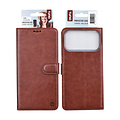 TUNIQ TUNIQ iPhone 18 Pro Max/iPhone 17 Pro Max Klapphülle PU und TPU - Braun