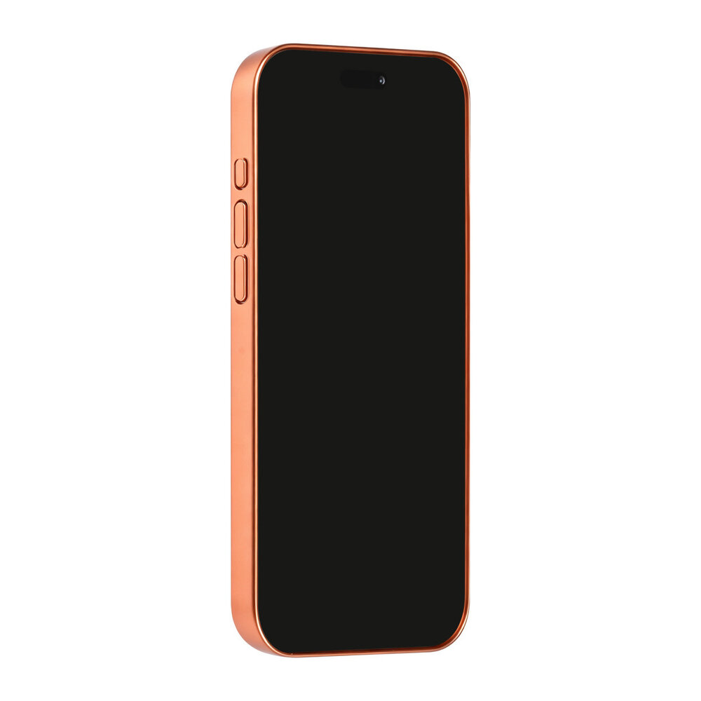 TUNIQ TUNIQ iPhone 18 Pro Max Back-Cover hul - Magsafe With fiber pattern PC - Orange TUNIQ TUNIQ iPhone 18 Pro Max Back-Cover hul - Magsafe With fiber pattern PC - Orange