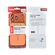 TUNIQ TUNIQ iPhone 18 Pro Max Backcover hoesje - Magsafe With fiber pattern PC - Oranje TUNIQ TUNIQ iPhone 18 Pro Max Backcover hoesje - Magsafe With fiber pattern PC - Oranje