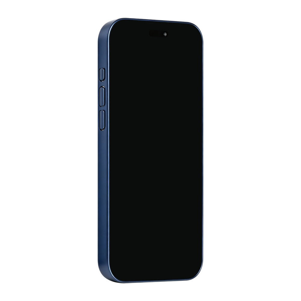 TUNIQ TUNIQ iPhone 18 Pro Max Backcover hoesje - Magsafe With fiber pattern PC - Blauw