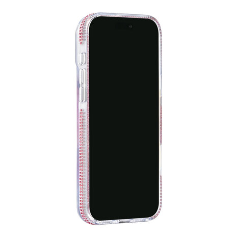 TUNIQ TUNIQ iPhone 18 Pro Max Backcover hoesje - Diamond MagSafe TPU+PC - Roze