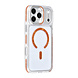 TUNIQ TUNIQ iPhone 18 Pro Max Back-Cover hul - Diamond MagSafe TPU+PC - Orange TUNIQ TUNIQ iPhone 18 Pro Max Back-Cover hul - Diamond MagSafe TPU+PC - Orange