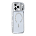 TUNIQ TUNIQ iPhone 18 Pro Max/iPhone 17 Pro Max Handyhülle MagSafe TPU und PC Diamantmuster - Grau
