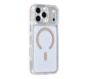 TUNIQ TUNIQ iPhone 18 Pro Max Back-Cover hul - Diamond MagSafe TPU+PC - Gold