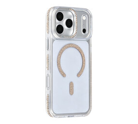 TUNIQ TUNIQ iPhone 18 Pro Max Backcover hoesje - Diamond MagSafe TPU+PC - Goud TUNIQ TUNIQ iPhone 18 Pro Max Backcover hoesje - Diamond MagSafe TPU+PC - Goud