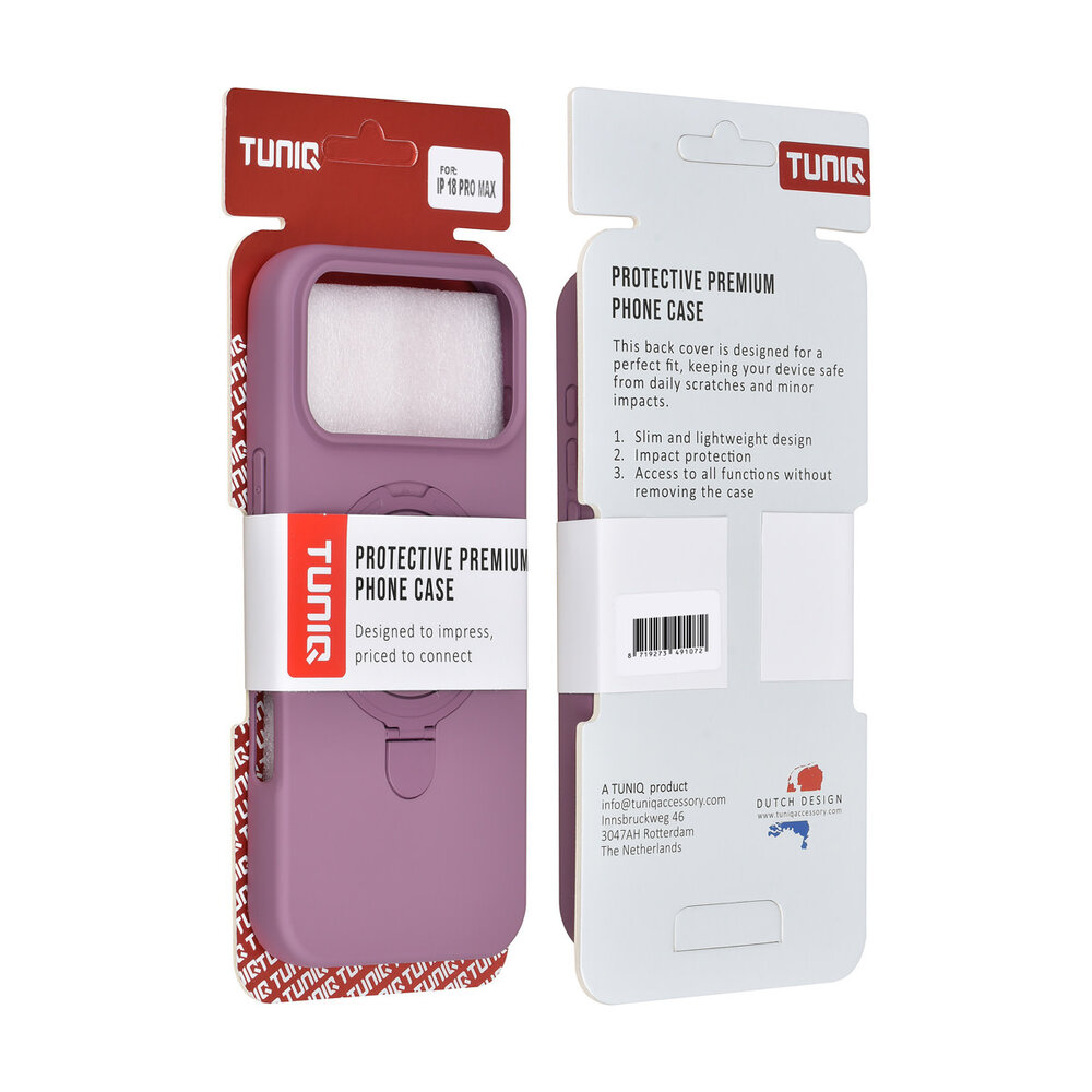 TUNIQ TUNIQ iPhone 18 Pro Max Back cover case - Back cover case TPU - Sunset Purple TUNIQ TUNIQ iPhone 18 Pro Max Back cover case - Back cover case TPU - Sunset Purple