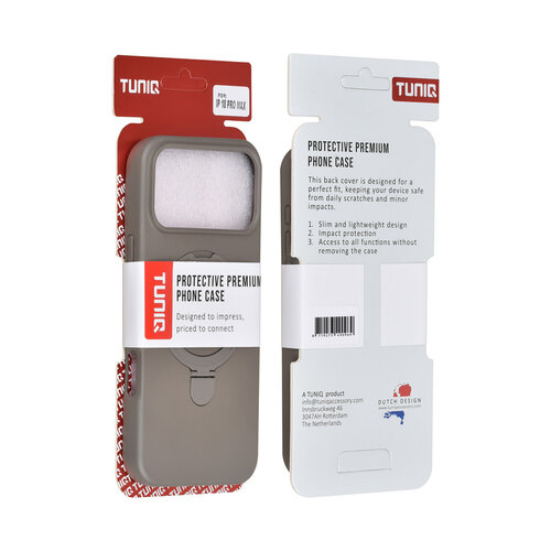 TUNIQ TUNIQ iPhone 18 Pro Max/iPhone 17 Pro Max Handyhülle TPU - Grau