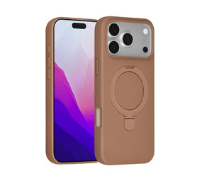 TUNIQ iPhone 18 Pro Max Back cover coque - Back cover case TPU - Marron TUNIQ iPhone 18 Pro Max Back cover coque - Back cover case TPU - Marron