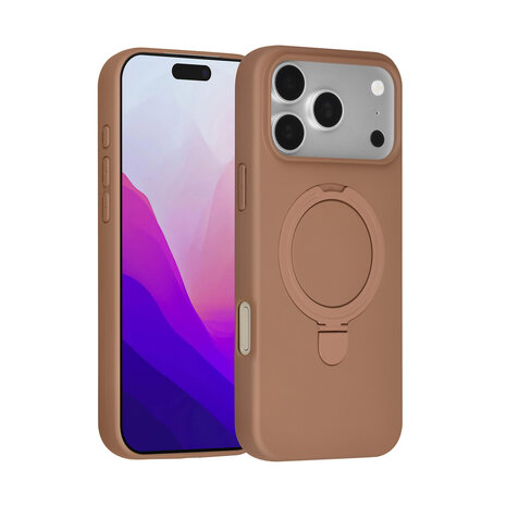 TUNIQ iPhone 18 Pro Max Back cover coque - Back cover case TPU - Marron TUNIQ iPhone 18 Pro Max Back cover coque - Back cover case TPU - Marron