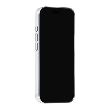 TUNIQ TUNIQ iPhone 18 Pro Back cover case - Magsafe With fiber pattern PC - Silver
