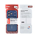 TUNIQ TUNIQ iPhone 18 Pro Backcover hoesje - Magsafe With fiber pattern PC - Blauw TUNIQ TUNIQ iPhone 18 Pro Backcover hoesje - Magsafe With fiber pattern PC - Blauw