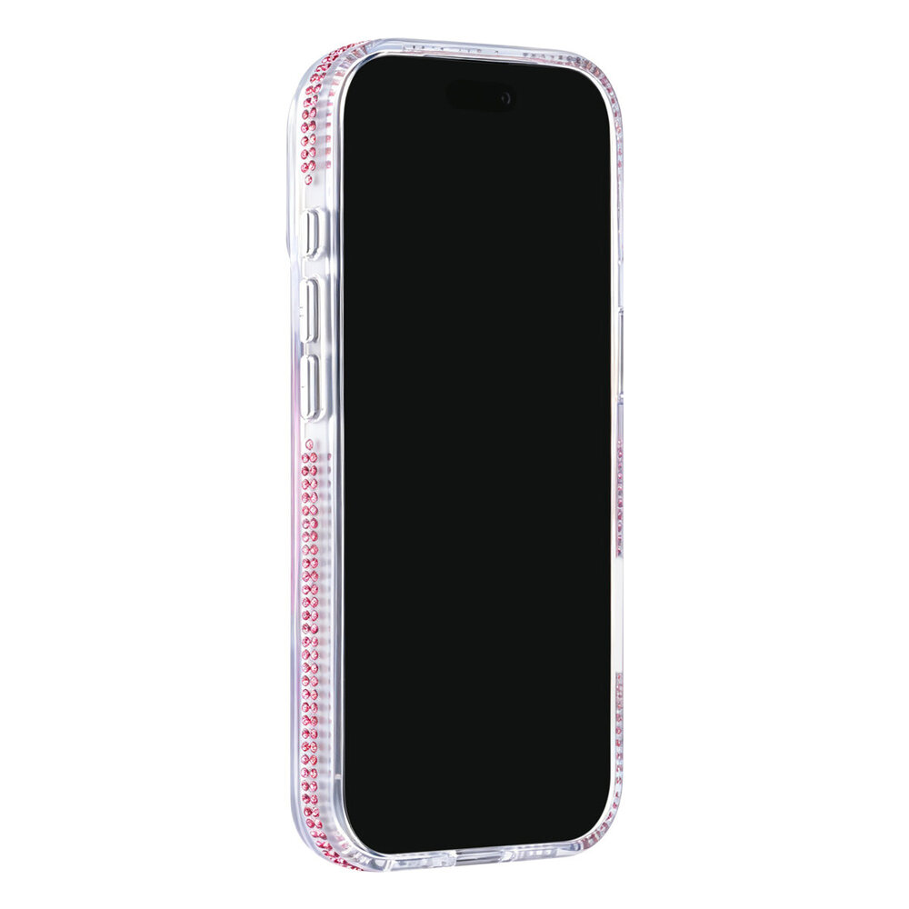 TUNIQ TUNIQ iPhone 18 Pro Back cover case - Diamond MagSafe TPU+PC - Pink