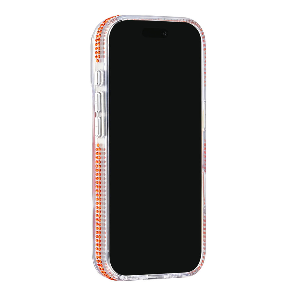 TUNIQ TUNIQ iPhone 18 Pro Back cover coque - Diamond MagSafe TPU+PC - Orange TUNIQ TUNIQ iPhone 18 Pro Back cover coque - Diamond MagSafe TPU+PC - Orange