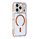 TUNIQ TUNIQ iPhone 18 Pro Backcover hoesje - Diamond MagSafe TPU+PC - Oranje
