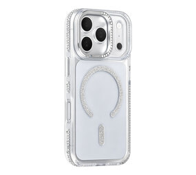 TUNIQ TUNIQ iPhone 18 Pro Back-Cover hul - Diamond MagSafe TPU+PC - Grau