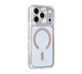 TUNIQ TUNIQ iPhone 18 Pro Backcover hoesje - Diamond MagSafe TPU+PC - Goud TUNIQ TUNIQ iPhone 18 Pro Backcover hoesje - Diamond MagSafe TPU+PC - Goud
