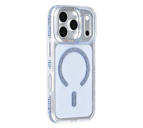 TUNIQ TUNIQ iPhone 18 Pro Backcover hoesje - Diamond MagSafe TPU+PC - Blauw TUNIQ TUNIQ iPhone 18 Pro Backcover hoesje - Diamond MagSafe TPU+PC - Blauw
