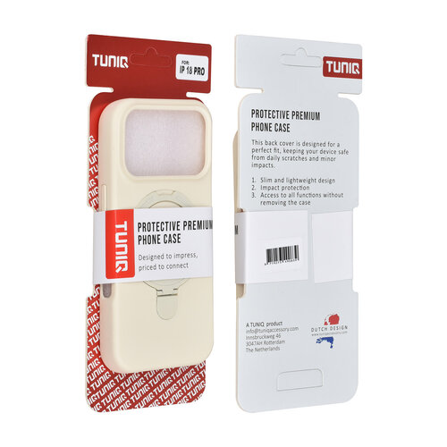 TUNIQ TUNIQ iPhone 18 Pro/iPhone 17 Pro Handyhülle TPU - Weiß