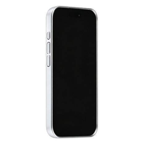 TUNIQ TUNIQ iPhone 18 Back-Cover hul - Magsafe With fiber pattern PC - Silber TUNIQ TUNIQ iPhone 18 Back-Cover hul - Magsafe With fiber pattern PC - Silber