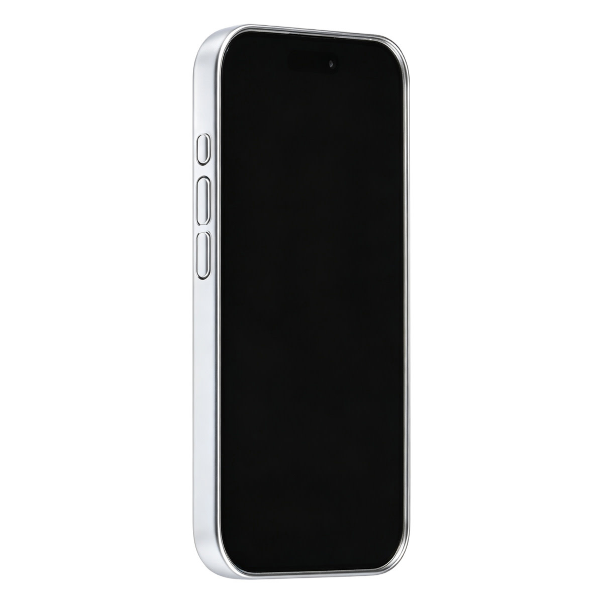 TUNIQ TUNIQ iPhone 18 Backcover hoesje - Magsafe With fiber pattern PC - Zilver, foto 2 van 3