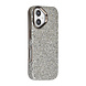 TUNIQ TUNIQ iPhone 18 Back-Cover hul - Glitter Magsafe TPU+PC - Silber TUNIQ TUNIQ iPhone 18 Back-Cover hul - Glitter Magsafe TPU+PC - Silber