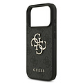 Guess Guess iPhone 18 Pro/iPhone 17 Pro Hartschalenhülle PU 4G Großes Logo - Schwarz